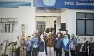 Wamendiktisaintek  Kunjungi  Bank  Sampah  SWSC Unismuh