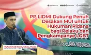 PP LIDMI Dukung Penuh Desakan MUI untuk Hukuman Pidana bagi Pelaku dan Pengkampanye LGBT