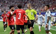 Keputusan Francois Letexier di Laga Argentina vs Mesir Tuai Sorotan, Media Sosial Ramai BerdebatLaga Argentina vs Mesir Dinilai Kontroversial