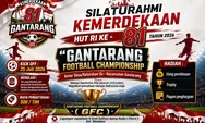 Gantarang Football Championship 2026 Siap Digelar, Panitia Ajak Desa dan Kelurahan Meriahkan HUT RI Ke-81