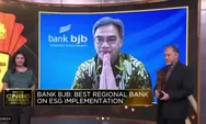 Bank bjb Menangkan Penghargaan Best Regional Bank di CNBC Indonesia Awards 2023