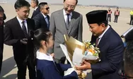 Prabowo  Subianto Tiba di China, Penuhi Undangan  Xi Jinping hingga Menhan China