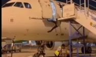 Viral! Petugas Bandara Jatuh dari Pintu Pesawat: Reaksi Netizen dan Klarifikasi Maskapai