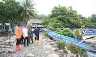Tinjau Lokasi Bencana Banjir Rob, Bey Imbau Nelayan Pantai Selatan Jabar Tidak Melaut