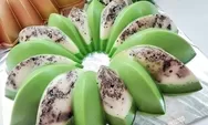 Pudding Oreo Pandan, Ini Cemilan Khas Berbuka Puasa di Bulan Ramadhan