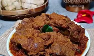 Rendang Sapi, Ini Sajian Khas Pelengkap Keluarga di Moment Lebaran