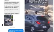 Dishub dan Polrestabes Bandung Tangkap Tiga Pak Ogah yang Pura-pura Terlindas