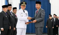 Koswara Dilantik Sebagai Penjabat Wali Kota Bandung, Inilah Rekam Jejaknya