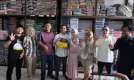 Kunjungi Pabrik Kerudung, Sahrul Berupaya Agar UMKM Lokal Bisa Bersaing dengan Produk Impor