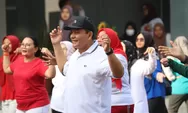 Pj. Bupati Bogor Ajak ASN Hidup Sehat, Pimpin Senam Jantung di Kantor DPMD