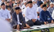 Momen Haru Idul Fitri di Cibinong, Bupati Bogor: "Ujian Ramadhan Jadi Bukti Allah Selalu Ada"