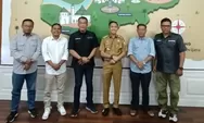 Masuk Bursa Suksesi PWI, Agus Harizal dan Rekan Silaturahmi dengan Pj Walikota Palembang H Ratu Dewa