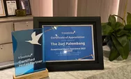 Hotel The Zuri Palembang Raih Penghargaan "Exceptional Guest Experience 2023 Premium" dari Traveloka
