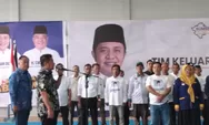 Bacagub Herman Deru dan Bacawagub Sumsel Herman Deru dan Cik Ujang Lantik  32 Tim Keluarga dan Relawan 