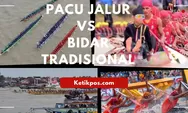 Pacu Jalur Riau vs Bidar Palembang 2025: Dua Sungai, Dua Tradisi, Satu Panggung Nusantara,  Beda Pejabat