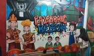 Zahra, Peserta Termuda yang Curi Perhatian di Lomba Mural Graviti Palembang