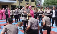 Awali 2026, 106 personel Polres Subang terima kenaikan pangkat