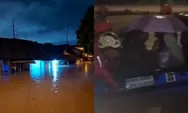Banjir hampir capai atap rumah di Cilegon, BPBD soroti drainase minim dan dugaan jalur air ke laut ditutup