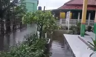 Banjir lumpuhkan aktivitas belajar, puluhan sekolah di Pantura terpaksa alihkan KBM ke daring