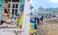 Momen hangat relawan banjir dan longsor Purbalingga, ada ‘Posko Ngopi’ di tengah bersih-bersih lumpur