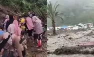 Hujan deras picu banjir dan longsor susulan di Purbalingga, jalan warga berubah seperti sungai