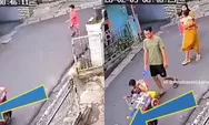Diduga curi paket di Kalibata, aksi pria bawa anak dan istri terekam CCTV tuai kecaman