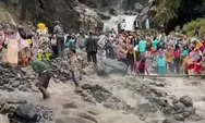 Viral ajakan kerja bakti Pancuran 13 Guci Tegal, warganet soroti retribusi tiket wisata