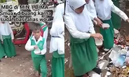 Viral siswa di Bima buang paket MBG diduga basi, SPPG sebut Itu aroma pisang barongko