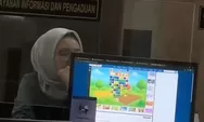 Viral petugas PTSP PN Jakpus diduga main game saat jam kerja, tak sadar layar tersorot publik