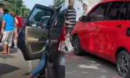 Viral mobil parkir di Monas mendadak kempes, diduga ulah oknum jukir liar
