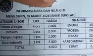 Tabel gizi MBG Ramadan disorot, cara penulisan disebut bikin salah paham