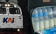 Viral cerita penumpang KRL Bekasi Timur selamat karena cooler bag ASI, nyaris tertusuk besi