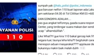 Layanan darurat 110 Polri viral di media sosial, warganet keluhkan respons lamban petugas