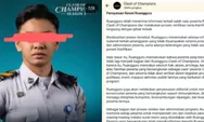Peserta kedinasan Clash of Champions S3 didiskualifikasi, dugaan kasus pelecehan ikut disorot publik
