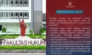 FH UGM pasang badan, beri dukungan dan kecam dugaan intimidasi pada dosennya usai viral komentari mutasi pegawai Kementerian PU
