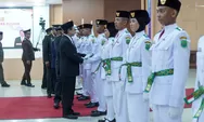 35 Paskibraka Subang dikukuhkan, siap jalankan tugas di HUT ke-81 RI