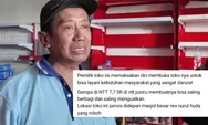 Sama-sama jadi korban gempa NTT, pemilik toko ini gratiskan susu hingga popok bayi untuk warga: Melayani yang membutuhkan