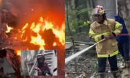 Viral petugas Damkar di Balikpapan geram ada warga bakar ban di dekat permukiman: Bisa ditangkap polisi