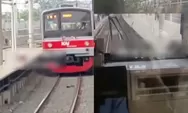 Dramatis! Masinis KRL di Tanah Abang berhasil tarik rem darurat usai lihat pria lompat ke rel