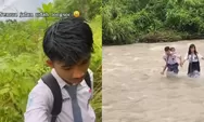 Cerita perjuangan Asdar, siswa di pedalaman Nias yang sebrangi sungai 4 kali saat menuju sekolah