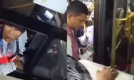 Viral sopir TransJakarta Monas-Pulogadung diduga ugal-ugalan hingga bikin penumpang terjatuh