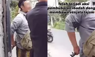 Viral pembubaran ibadah jemaat GKPI di Rajeg Tangerang, warga marah pertanyakan izin sambil bawa sajam