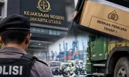 Jejak kecelakaan maut yang dialami polisi di Tanjung Priok: Tewas ditabrak truk saat bawa berkas Kejaksaan
