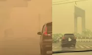 Sempat membaik, warga Palangka Raya kembali teriak kabut asap selimuti kota: Makin pekat, aroma yang menyengat