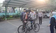 Tiga siswa MA Negeri 1 Subang dapat sepeda dari Kapolres, ini pesannya