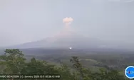 Gunung Semeru erupsi lagi hari ini, kolom abu tembus 1.000 meter