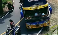 Viral Konvoi Pemotor Yamaha Hadang Bus di Jalur Menurun dan Berkelok Ciwidey, Kini Diburu Polisi