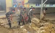 Gotong Royong dengan Masyarakat di Aceh, TNI Bersihkan Rumah Warga hingga Sekolah dari Lumpur