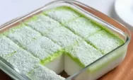 Resep Takjil Dessert Puding Santan Krim Pandan, Bikinnya Nggak Perlu Pakai Oven
