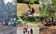 Sinergi TNI dan Warga: Jembatan di Desa Bainaa Barat Sulteng Mulai Dibangun demi Keamanan Siswa